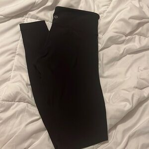 Lululemon Wunder Under Black Leggings